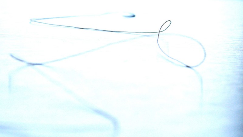 Nicely lit waterfall in the sunset that seems like lava